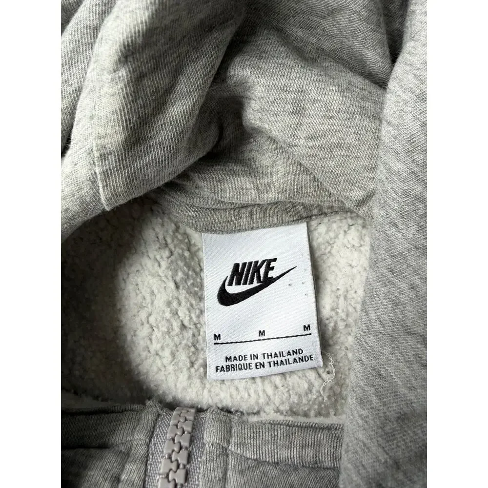 Nike Sportswear Club Fleece Hoodie Mens Full Zip Swoosh Logo